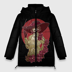 Куртка зимняя женская Мадам Димитреску, цвет: 3D-черный