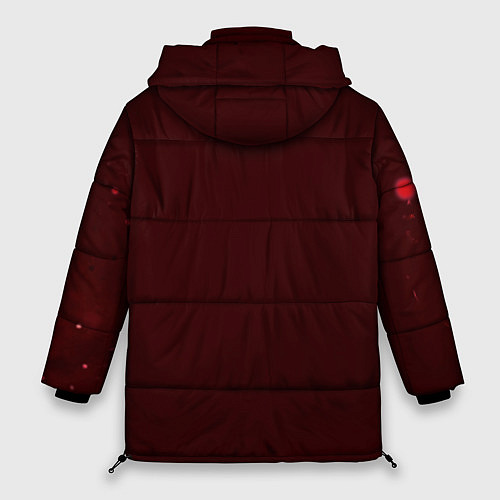 Женская зимняя куртка Криштиану Роналду Португалия / 3D-Красный – фото 2