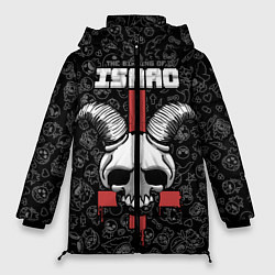 Куртка зимняя женская The Binding of Isaac, цвет: 3D-черный