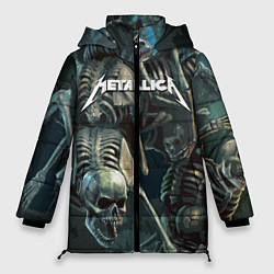 Женская зимняя куртка Metallica Metal Skull