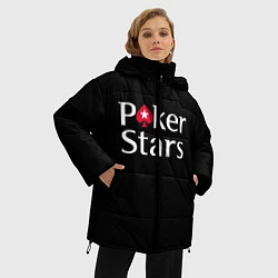 Куртка зимняя женская Poker Stars, цвет: 3D-светло-серый — фото 2