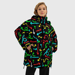 Куртка зимняя женская Стрелочки, цвет: 3D-светло-серый — фото 2