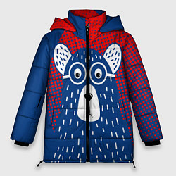 Куртка зимняя женская Медведь, цвет: 3D-светло-серый