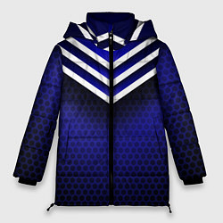 Куртка зимняя женская Sport blue style, цвет: 3D-черный