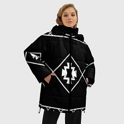 Куртка зимняя женская КИМОНО ДРАКЕНА V2, цвет: 3D-черный — фото 2
