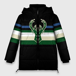 Женская зимняя куртка Milwaukee Bucks форма Statement Edition