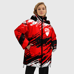 Куртка зимняя женская DUCATI ДУКАТИ, цвет: 3D-черный — фото 2