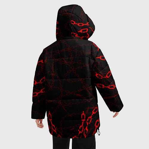 Женская зимняя куртка SUKUNA ИТАДОРИ / 3D-Черный – фото 4