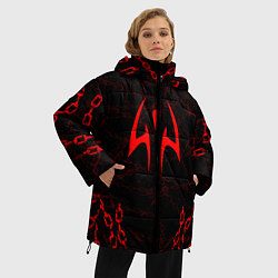 Куртка зимняя женская SUKUNA ИТАДОРИ, цвет: 3D-черный — фото 2