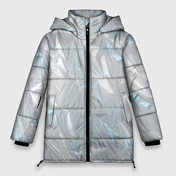 Женская зимняя куртка Голографическая текстура