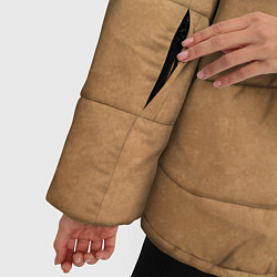 Куртка зимняя женская Звезда Игра в кальмара, цвет: 3D-светло-серый — фото 2