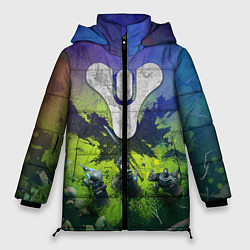 Куртка зимняя женская ДЕСТИНИ 2 НАПАДЕНИЕ ТЬМЫ, цвет: 3D-светло-серый
