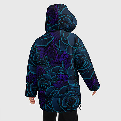 Женская зимняя куртка Пепельная Роза / 3D-Черный – фото 4