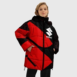 Куртка зимняя женская SUZUKI СУЗУКИ СПОРТ ЯПОНИЯ, цвет: 3D-черный — фото 2