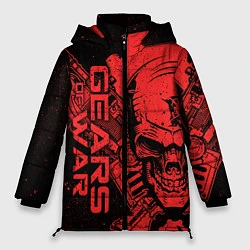 Куртка зимняя женская Gears 5 - Gears of War, цвет: 3D-черный