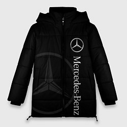 Женская зимняя куртка Логотип Мерседес