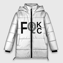 Куртка зимняя женская FQRck - Локдаун, цвет: 3D-черный