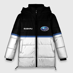 Куртка зимняя женская Subaru Два цвета, цвет: 3D-черный