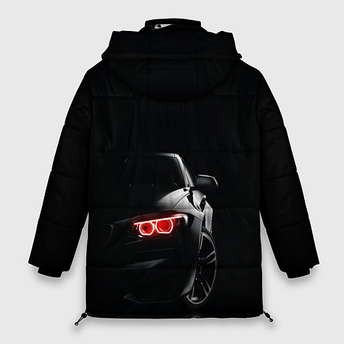 Женская зимняя куртка BMW МИНИМЛ / 3D-Красный – фото 2