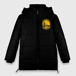 Куртка зимняя женская GOLDEN STATE WARRIORS BLACK STYLE, цвет: 3D-черный