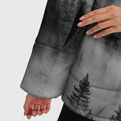 Куртка зимняя женская ТУМАННЫЙ ЛЕС FOREST, цвет: 3D-черный — фото 2