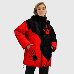 Куртка зимняя женская WE KNOW RED LOGO, цвет: 3D-светло-серый — фото 2