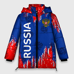 Женская зимняя куртка Патриот России Я Русский!
