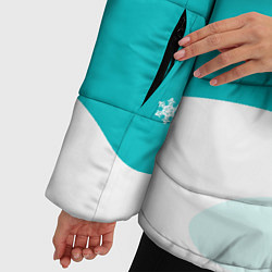 Куртка зимняя женская Маленький тигренок в кармане, цвет: 3D-черный — фото 2