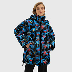 Куртка зимняя женская Толпа Хагги Вагги, цвет: 3D-красный — фото 2