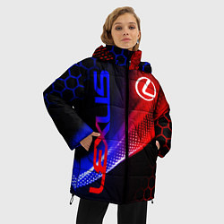 Куртка зимняя женская LEXUS ЛЕКСУС NEON НЕОН, цвет: 3D-красный — фото 2