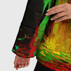 Куртка зимняя женская Кратер Вулкана, цвет: 3D-светло-серый — фото 2