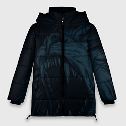 Куртка зимняя женская Zenit lion dark theme, цвет: 3D-черный