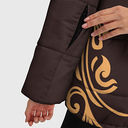 Куртка зимняя женская КОСТЮМ ХУ ТАО HU TAO, цвет: 3D-черный — фото 2