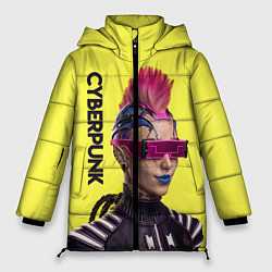 Женская зимняя куртка Cyberpunk Панк