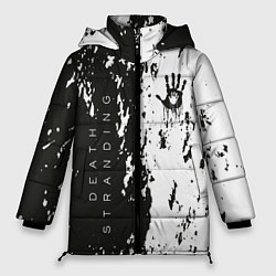 Женская зимняя куртка Death Stranding Black & White