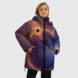 Куртка зимняя женская Black Hole Tribute design, цвет: 3D-черный — фото 2