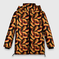 Куртка зимняя женская Хот-Доги Hot Dogs, цвет: 3D-светло-серый