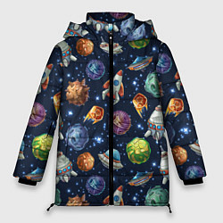 Женская зимняя куртка Турне по космосу