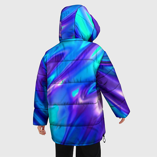 Женская зимняя куртка Neon Holographic / 3D-Черный – фото 4