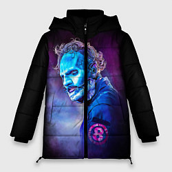 Куртка зимняя женская Slipknot - Corey Taylor - TGC, цвет: 3D-черный
