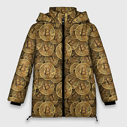 Женская зимняя куртка Bitcoins