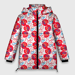 Женская зимняя куртка Любовь гендерные символы