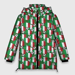 Женская зимняя куртка Италия футбол