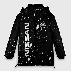 Куртка зимняя женская Nissan qashqai, цвет: 3D-светло-серый