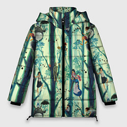 Куртка зимняя женская Ghibli All, цвет: 3D-черный