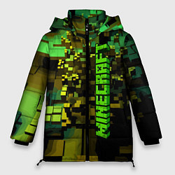 Женская зимняя куртка Minecraft, pattern 2022