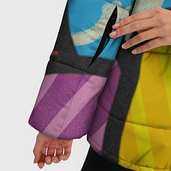 Куртка зимняя женская В стиле ромеро бритто, цвет: 3D-черный — фото 2