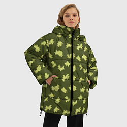 Куртка зимняя женская Пограничник камуфляж, цвет: 3D-черный — фото 2