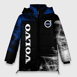 Куртка зимняя женская Volvo отражения, цвет: 3D-светло-серый