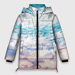 Женская зимняя куртка Небо-арт